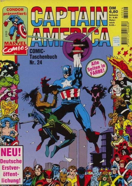 Captain America Comic-Taschenbuch 24
