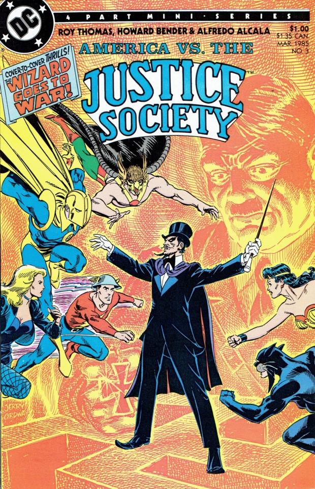 America vs. the Justice Society #3 cover