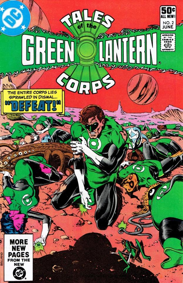 Tales of the Green Lantern Corps #2 cover