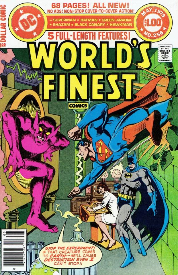 World's Finest Comics #256 cover