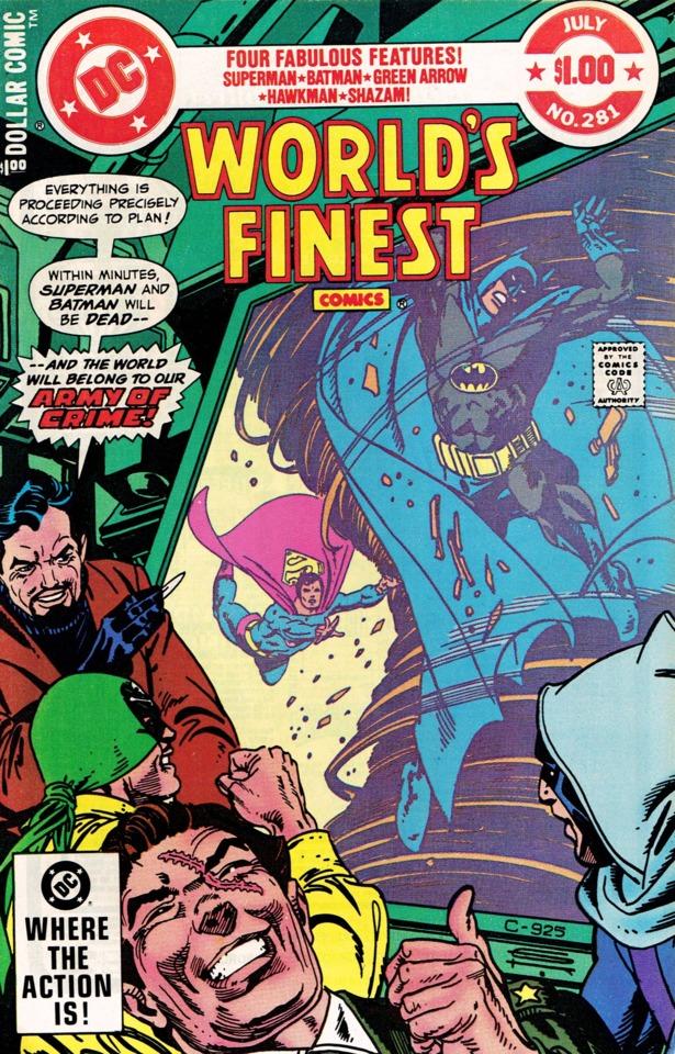 World's Finest Comics #281 cover