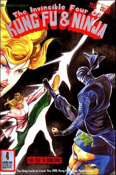 The Invincible Four of Kung Fu & Ninja #4