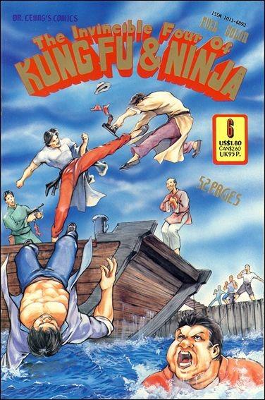 The Invincible Four of Kung Fu & Ninja #6