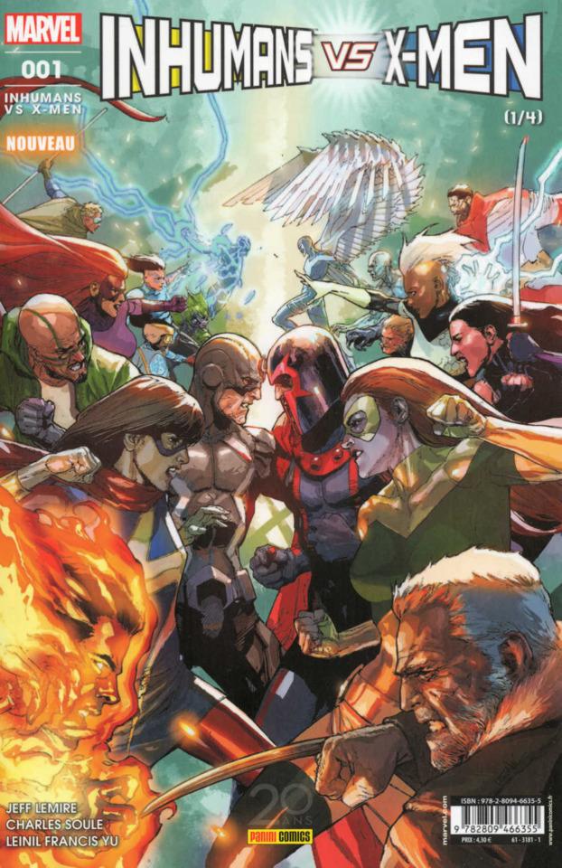 Inhumans vs X-Men #1