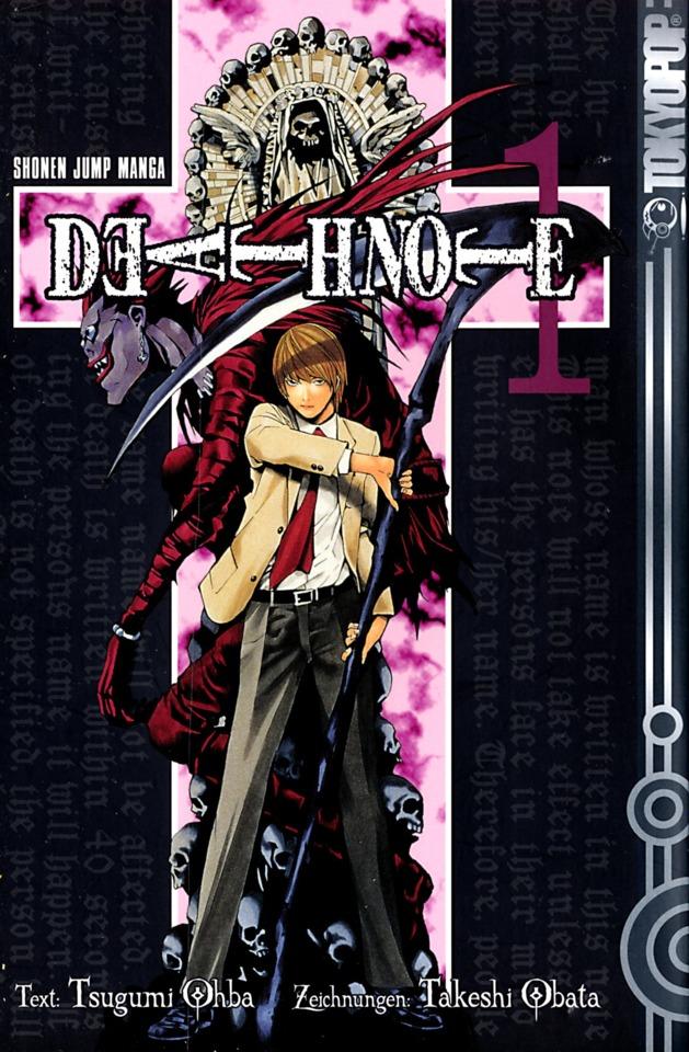 Death Note #1 cover