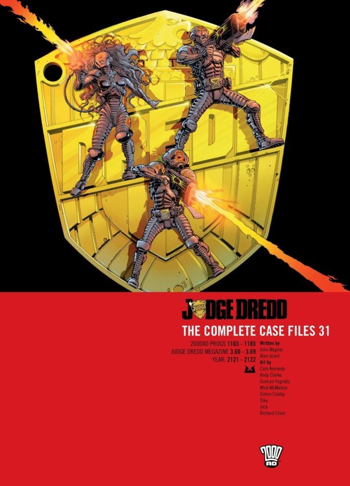 Judge Dredd The Complete Case Files #31 cover