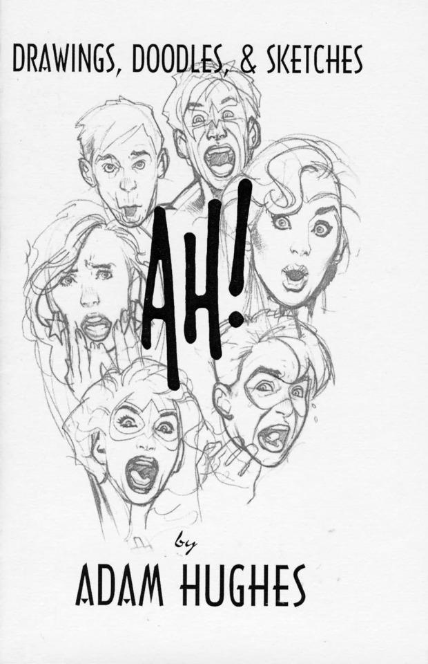 Adam Hughes Convention Sketchbooks 2002