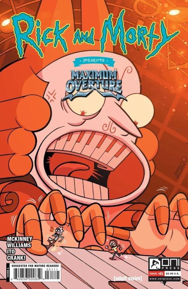 Rick and Morty Presents: Maximum Overture cover — © Oni Press