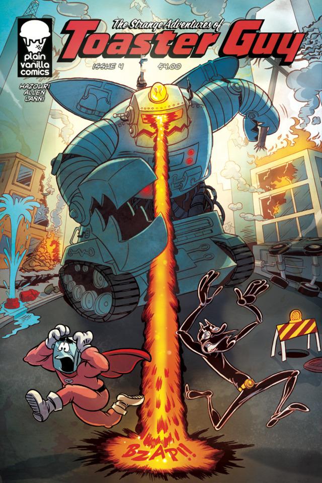 The Strange Adventures of Toaster Guy #4