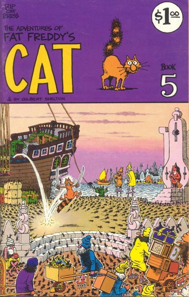 Adventures of Fat Freddy's Cat #5
