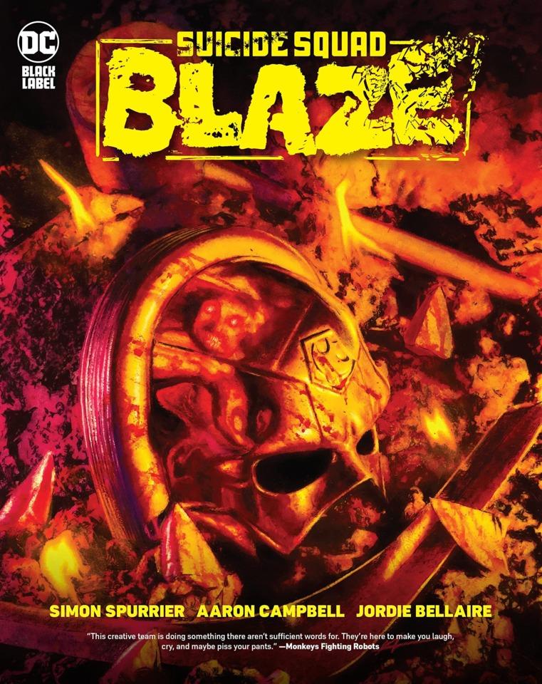 Suicide Squad: Blaze cover — © DC Comics