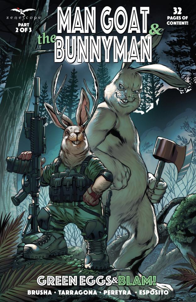 Man Goat & the Bunnyman: Green Eggs & Blam! #2