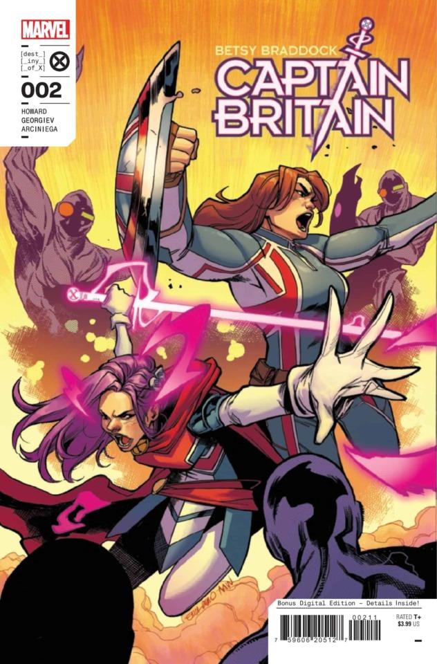 Betsy Braddock: Captain Britain #2