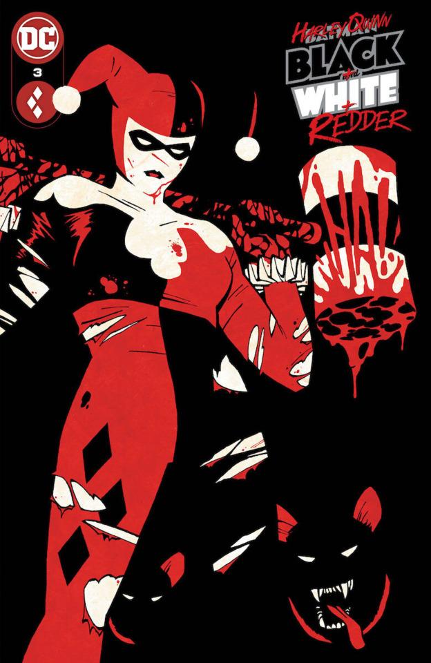 Harley Quinn: Black + White + Redder 3