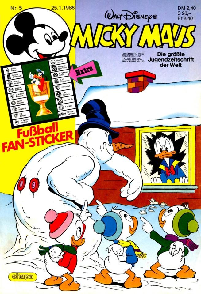 Micky Maus 198605