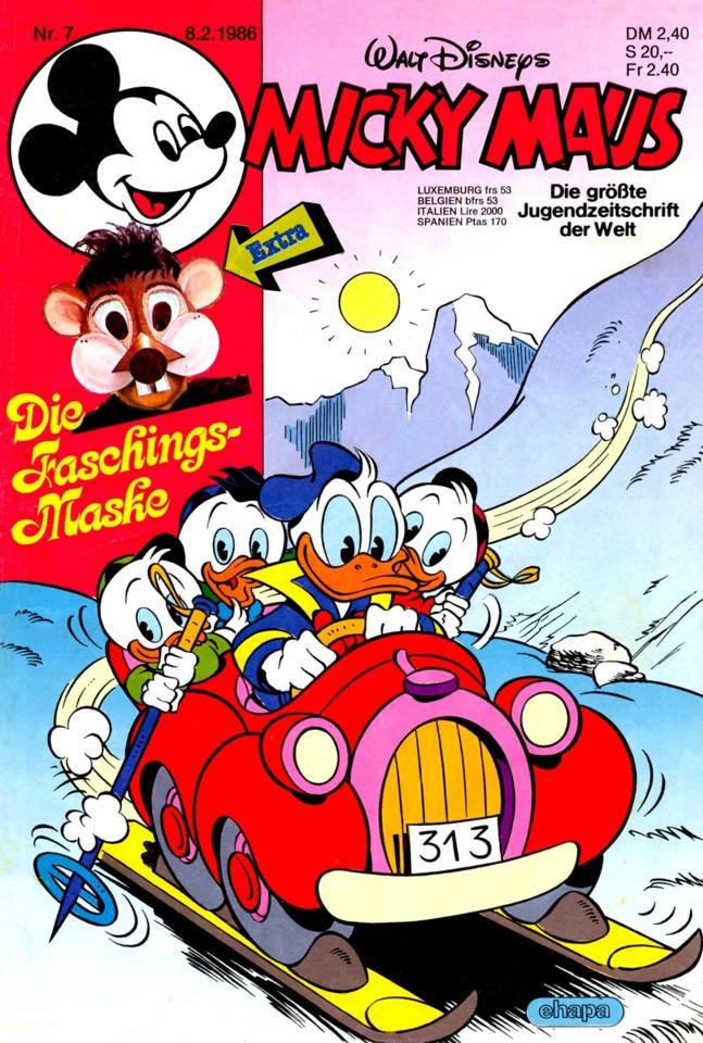 Micky Maus 198607