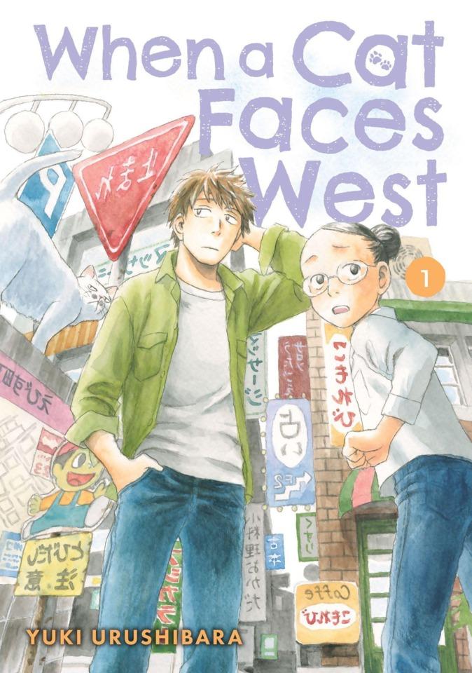 When a Cat Faces West cover — © Kodansha Comics