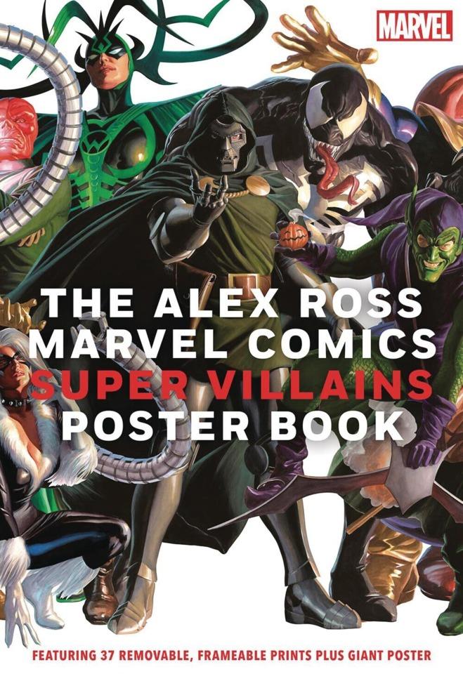 The Alex Ross Marvel Comics Super Villains Poster Book #1