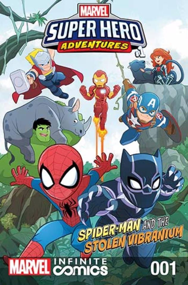 Marvel Super Hero Adventures: Spider-Man and the Stolen Vibranium Infinite Comic #1