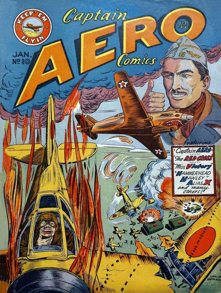 Captain Aero Comics 10