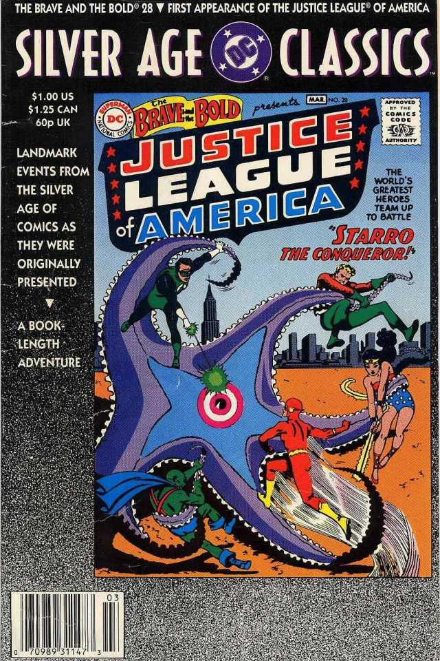 DC Silver Age Classics The Brave and the Bold cover — © DC Comics