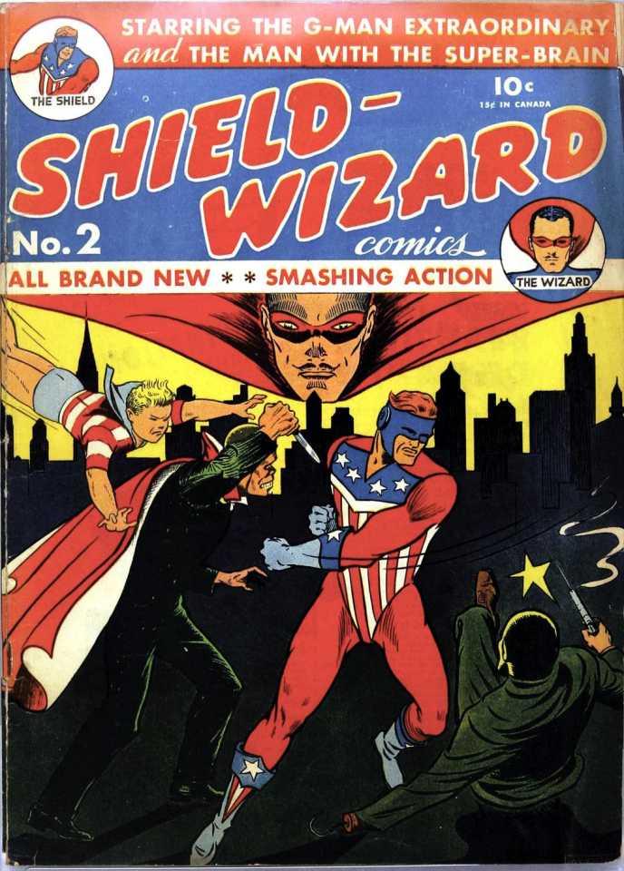 Shield-Wizard Comics #2