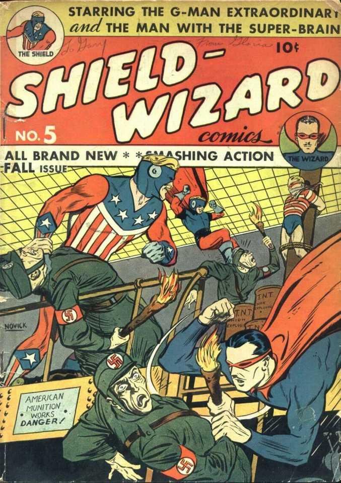 Shield-Wizard Comics #5