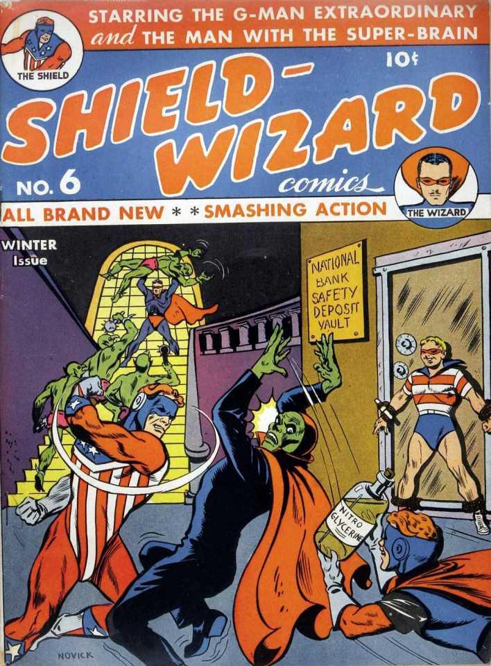 Shield-Wizard Comics #6