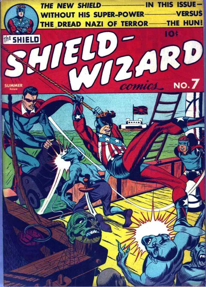 Shield-Wizard Comics #7