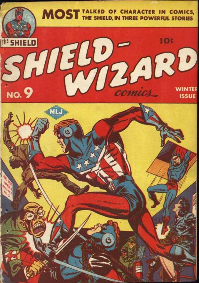 Shield-Wizard Comics #9