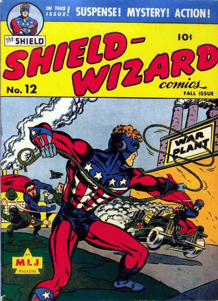 Shield-Wizard Comics #12