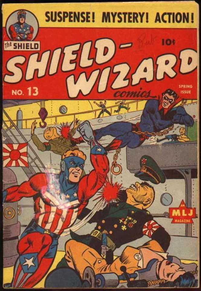 Shield-Wizard Comics #13