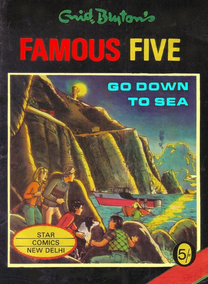 Enid Blytons Adventure Magazine: Famous Five Go Down To Sea #1