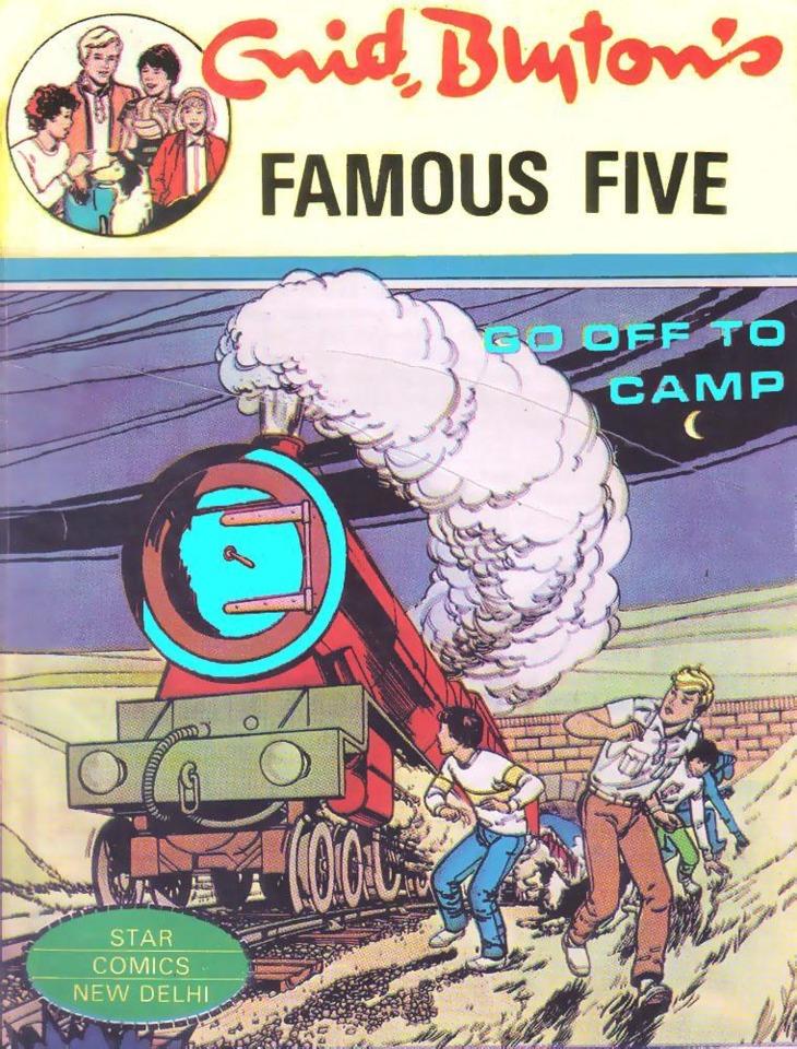 Enid Blytons Adventure Magazine: Famous Five Go Off To Camp #1