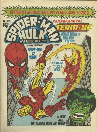 Spider-Man and Hulk Weekly #418