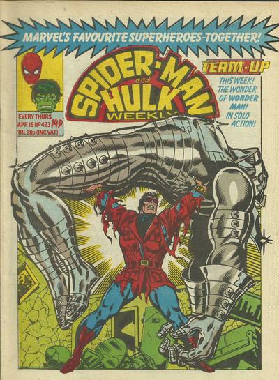 Spider-Man and Hulk Weekly #423