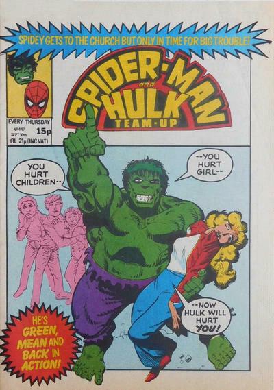 Spider-Man and Hulk Weekly #447
