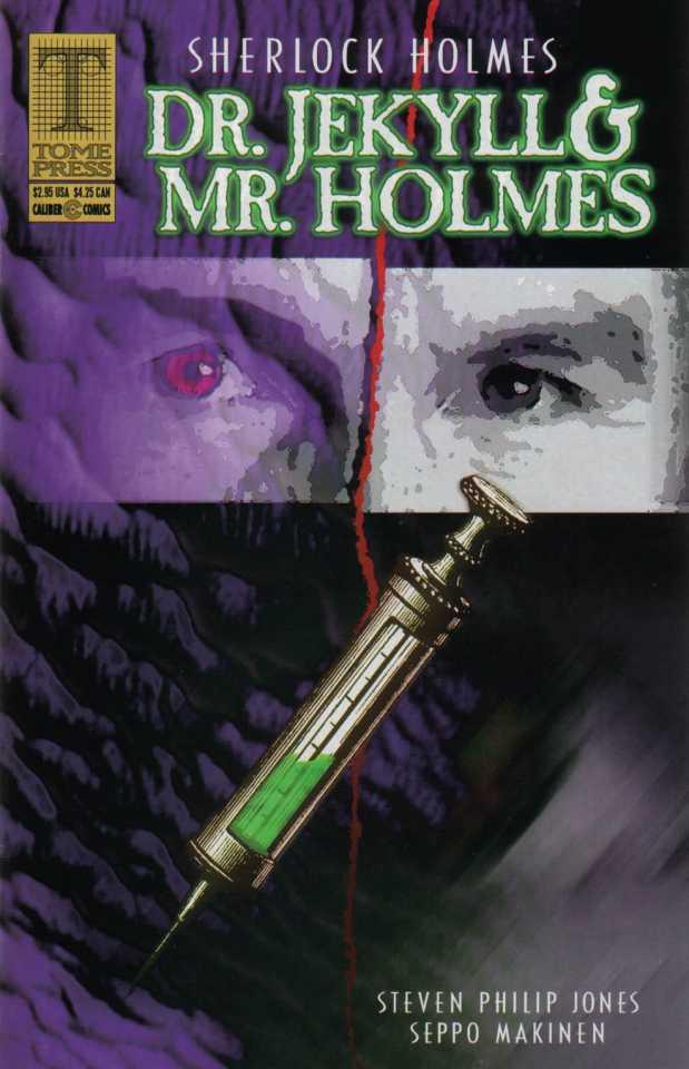 Sherlock Holmes: Dr. Jekyll & Mr. Holmes cover — © Caliber Comics