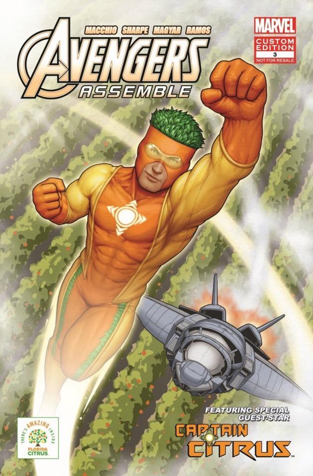 Avengers Assemble Featuring Captain Citrus #3