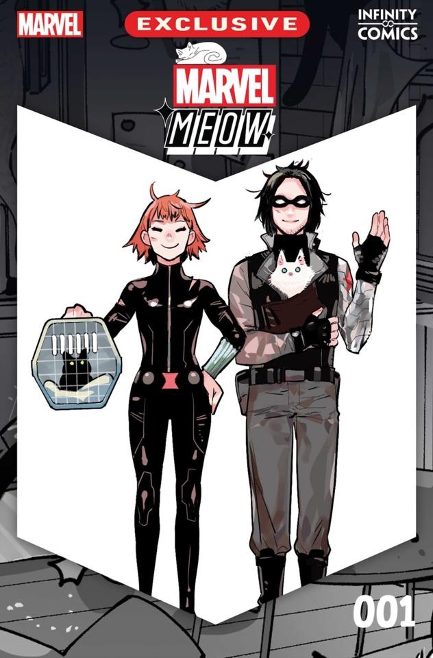 Marvel Meow: Infinity Comic cover — © Marvel