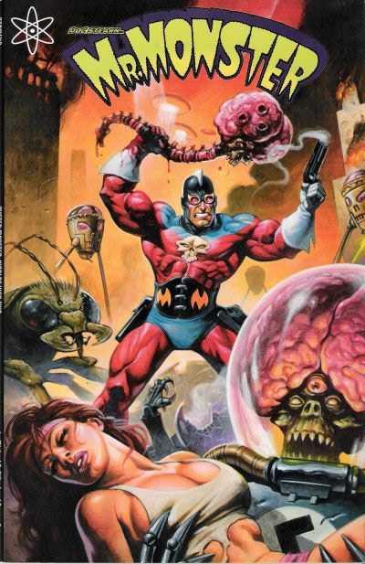 Mr. Monster: Worlds War Two cover — © Atomeka Press