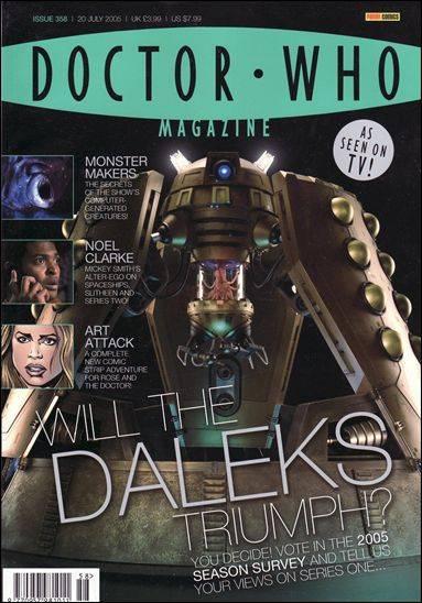 Doctor Who Magazine 358