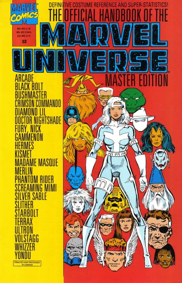 The Official Handbook of the Marvel Universe: Master Edition 22