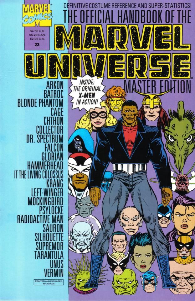 The Official Handbook of the Marvel Universe: Master Edition 23