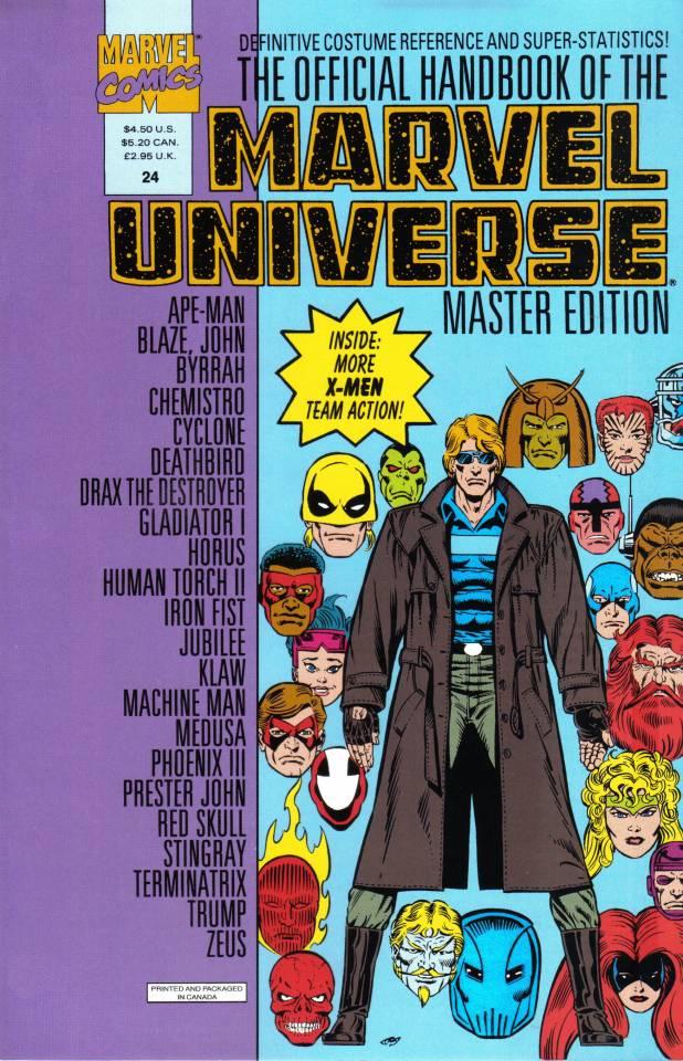 The Official Handbook of the Marvel Universe: Master Edition 24