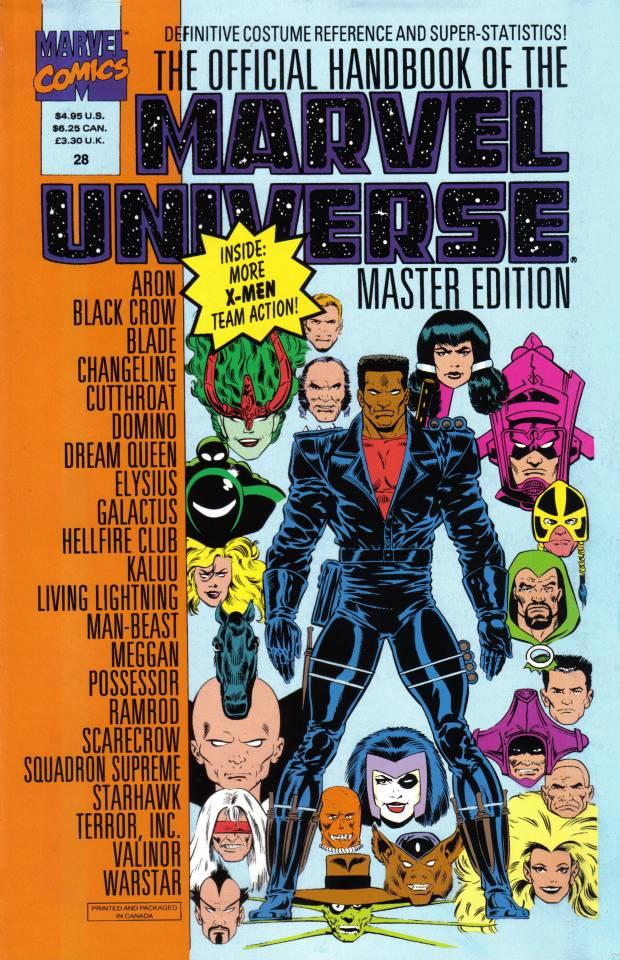 The Official Handbook of the Marvel Universe: Master Edition 28