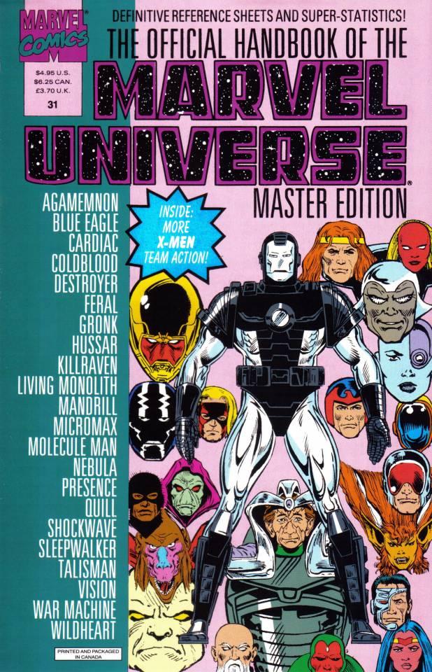 The Official Handbook of the Marvel Universe: Master Edition 31