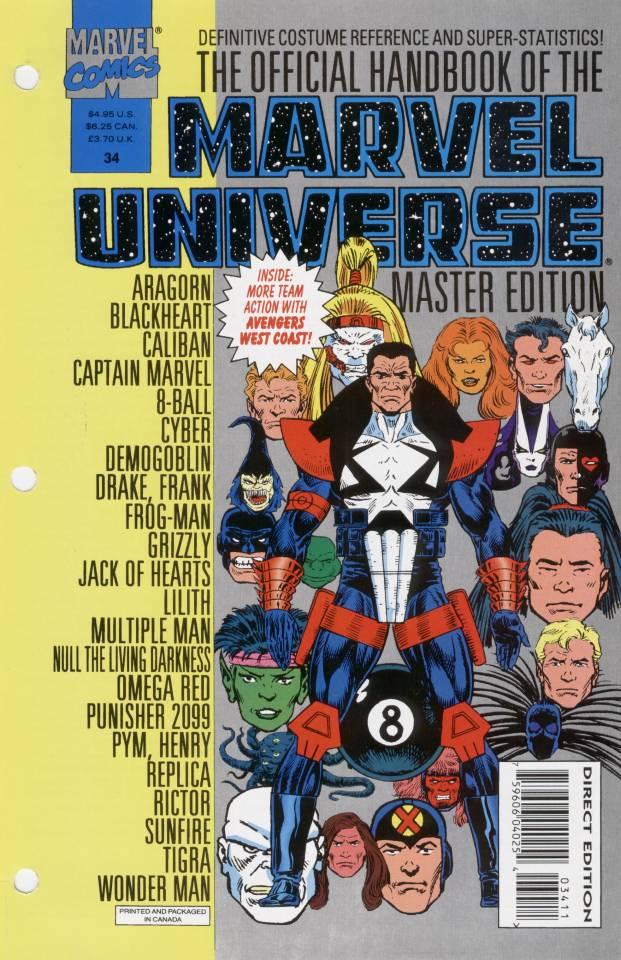 The Official Handbook of the Marvel Universe: Master Edition 34