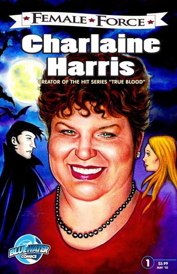 Female Force: Charlaine Harris cover — © TidalWave Productions