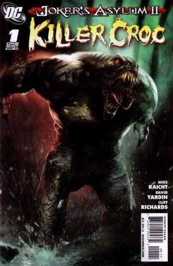 Joker's Asylum II: Killer Croc cover — © DC Comics